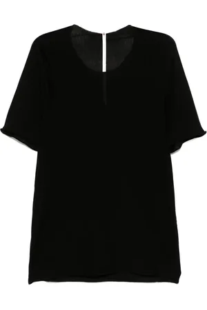 UNDER CONSTRUCTION Playera con bordes sin rematar