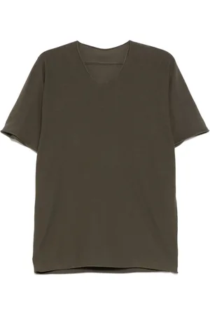 UNDER CONSTRUCTION Playera con bordes sin rematar