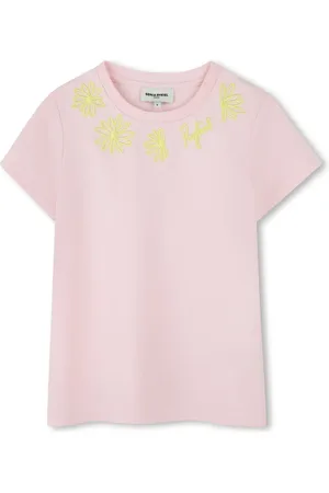 Sonia Rykiel Enfant Playera con bordado floral