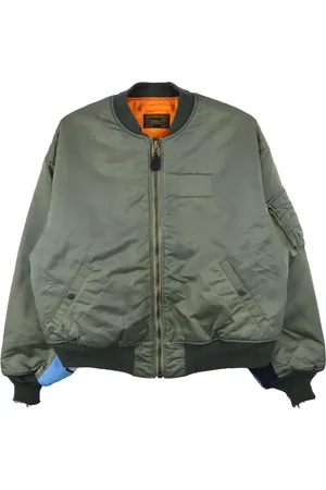 SAINT MXXXXXX Chamarra bomber con mangas en contraste