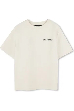Karl Lagerfeld Playera con motivo Ikonik Karl