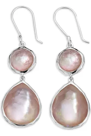 Ippolita Aretes en plata de ley con dije doble
