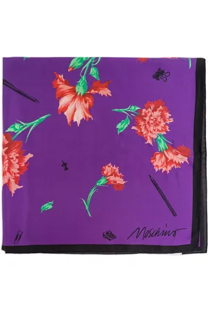 Moschino Mascada con estampado floral