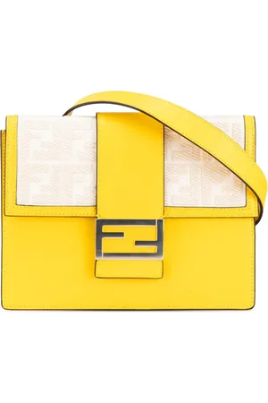 Fendi Bolsa crossbody Calfskin FF 1974 Flat baguette 1974 2010-2024