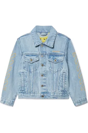 OFF-WHITE Chamarra de mezclilla Bookish