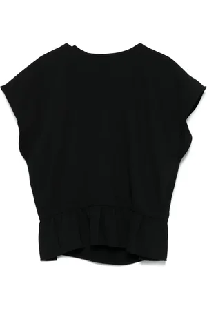 Maison Margiela Top con costuras del logo