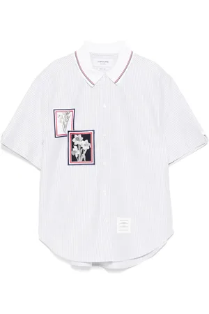Thom Browne Camisa con detalle de apliques