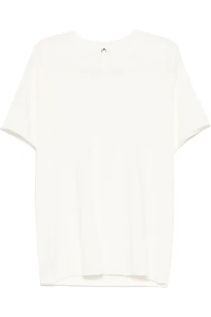 UNDER CONSTRUCTION Playera con bordes sin rematar