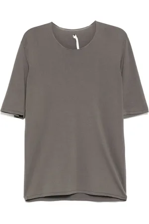 UNDER CONSTRUCTION Playera con bordes sin rematar
