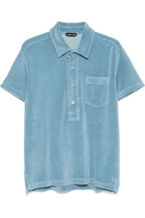 Tom Ford Playera tipo polo de tela de toalla