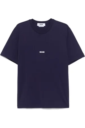 Msgm Playera con logo estampado