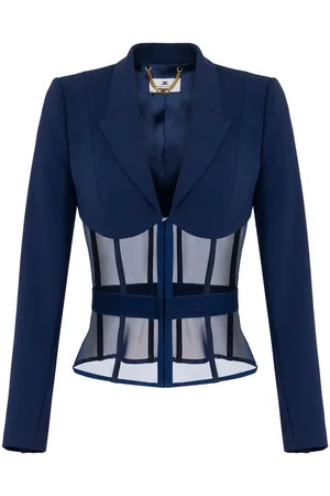 Elisabetta Franchi Blazer de tul