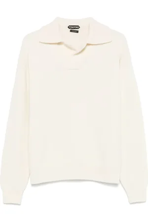 Tom Ford Playera tipo polo tejida