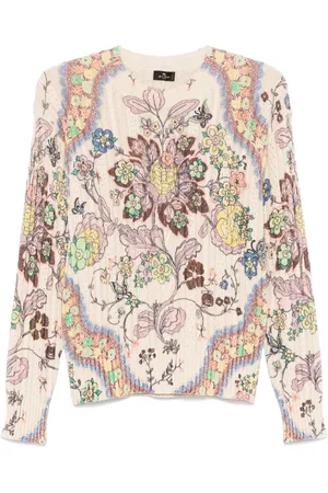 Etro Suéter con estampado floral