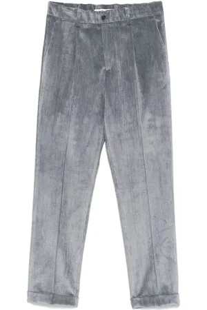 BRIGLIA Pantalones de pana tapered