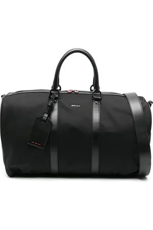 Kiton Bolsa duffle con letras del logo