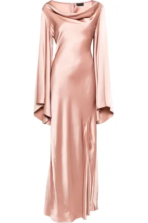 LAPOINTE Vestido de fiesta con cuello desbocado