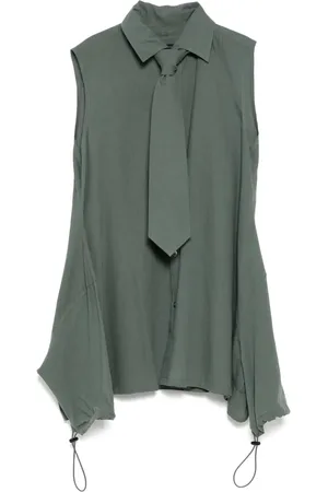 YOHJI YAMAMOTO Chaleco con cuello