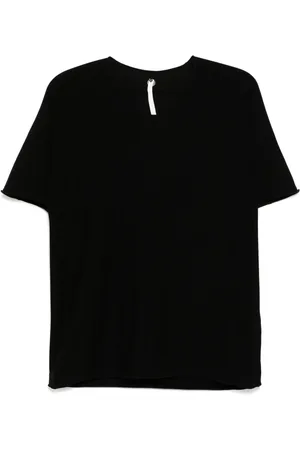 UNDER CONSTRUCTION Playera con bordes sin rematar