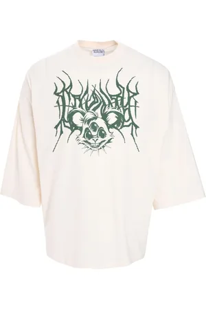 MARCELO BURLON Playera con logo estampado