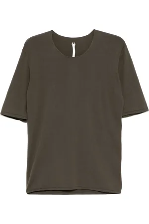 UNDER CONSTRUCTION Playera con bordes sin rematar