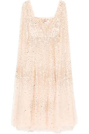 Needle & Thread Vestido con mangas de capa