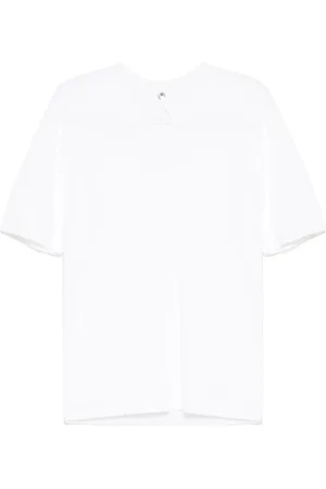 UNDER CONSTRUCTION Playera con bordes sin rematar