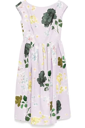 Erdem Vestido con cuello barco