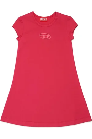 Diesel Vestido con logo Oval D