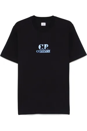 C.P. Company Playera con logo gráfico