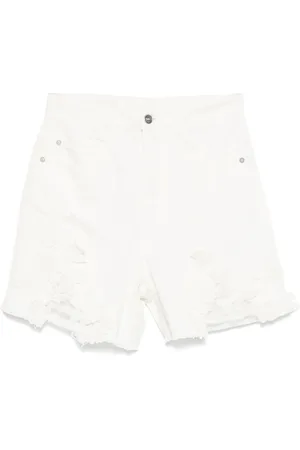 ERMANNO SCERVINO Shorts con encaje floral