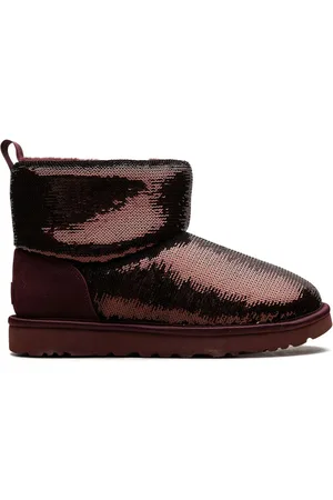 UGG Botas Classic Mini Mirror Ball Wild Grape