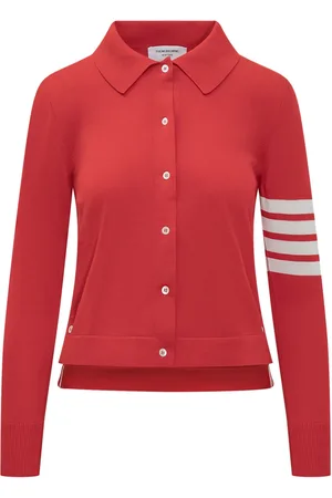 Thom Browne 4 Bar Stripes polo shirt