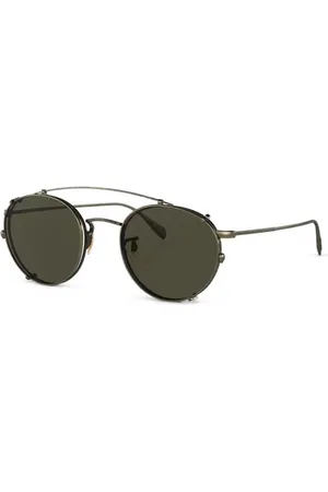 Oliver Peoples Lentes de sol con armazón redonda