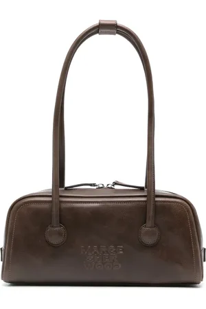 MARGE SHERWOOD Bolsa de hombro con logo en relieve