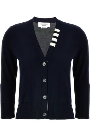 Thom Browne Cárdigan con motivo 4Bar