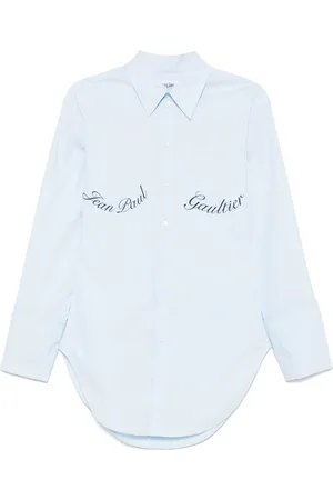 Jean Paul Gaultier Camisa con logo estampado
