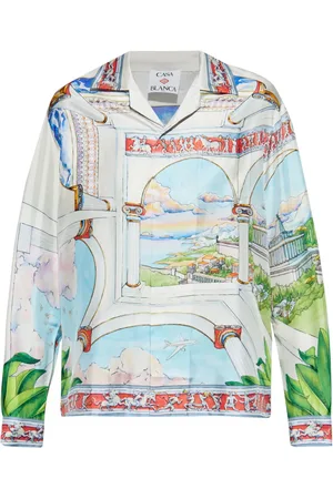 Casablanca Camisa de seda