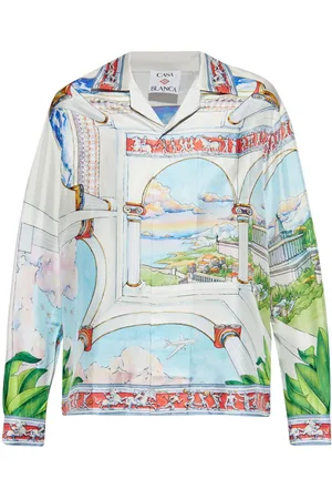 Casablanca Camisa de seda