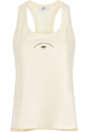 Elisabetta Franchi Camiseta con logo estampado