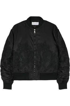 Viktor & Rolf Chamarra bomber con encaje floral