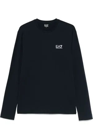 EA7 Playera con logo estampado