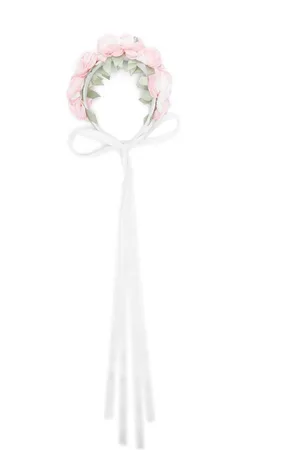 MONNALISA Corona con aplique floral