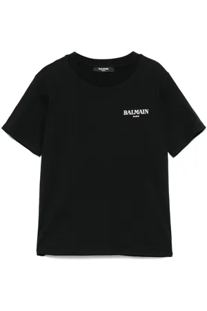 Balmain Playera con logo estampado