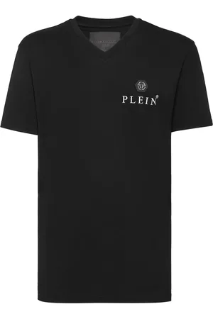 Philipp Plein Playera con placa del logo