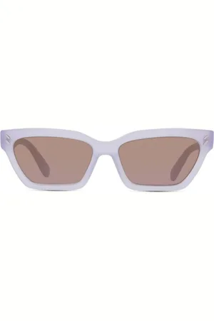 Stella McCartney Lentes de sol con armazón rectangular