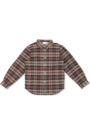 BONPOINT Camisa con motivo de cuadros