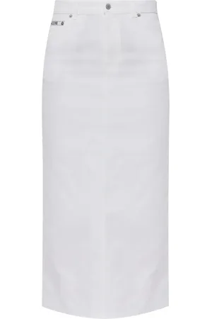 Moschino Denim midi skirt