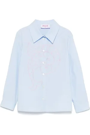 PUCCI Junior Camisa con bordado