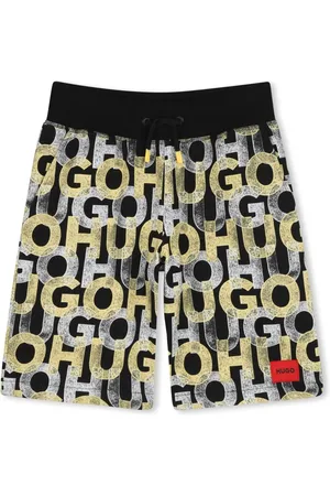 HUGO BOSS Shorts con logo estampado